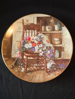 George - Country Cuttings By Glenna Kurz Decorative Plate